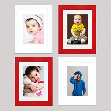 Deals, Discounts & Offers on  - WENS Synthetic Wood Wall Mounted Frames - Displays Four 5
