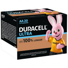 Deals, Discounts & Offers on Electronics - Duracell Ultra Alkaline Battery AA - 20 Pieces