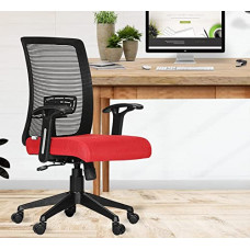 Deals, Discounts & Offers on Furniture - Da URBAN Elite Mid-Back Revolving Mesh Ergonomic Chair