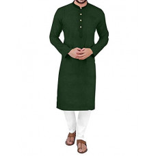 Deals, Discounts & Offers on Men - [Size L] Gauri Laxmi Enterprise GLE Men's Cotton Blend Kurta Only