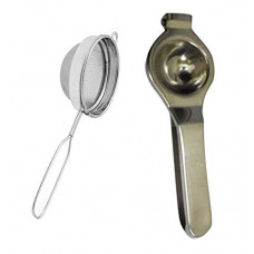 Deals, Discounts & Offers on  - Dynore Stainless Steel Tea Strainer with Lemon Squeezer