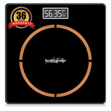 Deals, Discounts & Offers on  - Healthgenie Digital Weight Machine For Body Weight Thick Tempered Glass LCD Display With 3 Years Warranty ( Copper Ring)