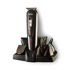 Deals, Discounts & Offers on Health & Personal Care - Nova NG 1151 All in One 100% Waterproof Corded n Cordless: 60 Minutes Runtime Grooming Kit For Men (Black)