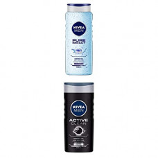 Deals, Discounts & Offers on Beauty Care - NIVEA Men Body Wash, Pure Impact with Purifying Micro Particles, Shower Gel