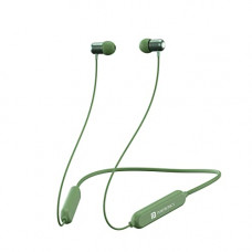 Deals, Discounts & Offers on Headphones - Portronics Harmonics Z1 Wireless Stereo Headset with Latest Bluetooth 5.2 Voice Assistant, Magnetic Latch, Upto 15Hrs Playtime(Green)