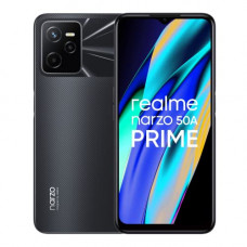 Deals, Discounts & Offers on Electronics - realme narzo 50A Prime (Flash Black, 4GB RAM+128GB Storage) FHD+ Display | 50MP AI Triple Camera (No Charger Variant) | Flat 3000 Off