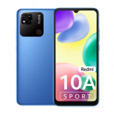 Deals, Discounts & Offers on Electronics - [SBI credit card] Redmi 10A Sport (Sea Blue, 6GB RAM, 128GB Storage) | 2 Ghz Octa Cor Helio G25 | 5000 mAh Battery | Finger Print Sensor | Upto 8GB RAM with RAM Booster
