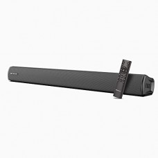 Deals, Discounts & Offers on Electronics - Zebronics Zeb-Juke Bar 2550 Soundbar with 35W Rms, Power Dual Drivers, Bt V5.0, Optical in, Aux, USB Input, Wall Mount, Remote Control, Led Indicators and Volume/Media Control (Black)