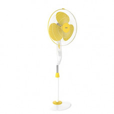 Deals, Discounts & Offers on  - GM Livo Plus 400 mm NS Pedestal Fan (Yellow-White)