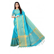 Deals, Discounts & Offers on Women - OM SAI LATEST CREATION Soft Cotton & Silk Saree For Women Banarasi Saree Under 399 2021 Beautiful For Women Saree
