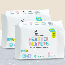 Deals, Discounts & Offers on Baby Care -  R For Rabbit Feather Diaper XL Size For Baby 12 to 17 kgs (92 Combo Pack Offer)