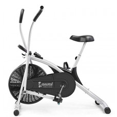 Deals, Discounts & Offers on  - Cockatoo AB06 Stainless Steel Exercise Bike with Moving Handle and Adjustable Cushioned Seat, Black/Silver (DIY, Do It Yourself Installation)
