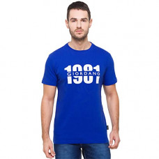 Deals, Discounts & Offers on Men - Giordano Men's Casual Slim Fit Round Neck, Crew Neck Tshirt