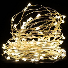 Deals, Discounts & Offers on  - The Purple Tree 5M 50 LED Copper String Lights Rice Light - 1 pc (5 Meter) Battery Powered