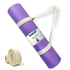 Deals, Discounts & Offers on  - [6MM] beatXP Yoga Mat with Carry Strap|Textured Surface|Extra Thick|High Resilience Exercise Mat for Meditation|Pilates| Stretching|Floor & Gym Fitness Workouts Ideal