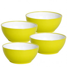 Deals, Discounts & Offers on  - Wonder Pastic Prime Desire Bowl Set, Mixing Bowl 4 Pcs 500 ml, Green Color, Made in India, Standard (DESIRE_4_GREEN_PRIME)