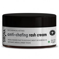 Deals, Discounts & Offers on Personal Care Appliances - Sirona Natural Rash Cream - 25gm | For Chafing Due to Sanitary Pads, Heavy Thighs, Sports Activities, Waxing and Gymming