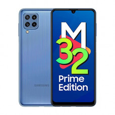 Deals, Discounts & Offers on Electronics - Samsung Galaxy M32 Prime Edition (Light Blue, 4GB RAM, 64GB)