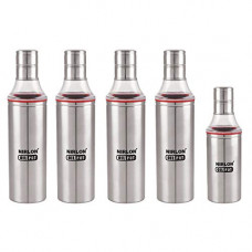 Deals, Discounts & Offers on  - NIRLON 5 PCS OF COMBO SET OIL DISPENSER 800, 600 ML