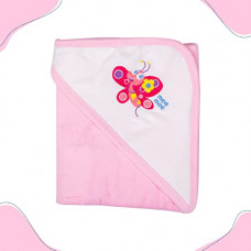 Deals, Discounts & Offers on Baby Care - Mee Mee Soft Absorbent Baby Towel | 100% Cotton Soft | Easy to Wrap Baby Completely (with Hood, Pink)