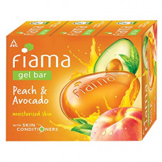 Deals, Discounts & Offers on Beauty Care - Fiama Gel Bar Peach And Avocado For Moisturized Skin, With Skin Conditioners, 125g Soap (Pack Of 3)