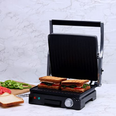 Deals, Discounts & Offers on  - Wonderchef Sanjeev Kapoor Tandoor Family Size Plus Grill, 1800 W | Non - Stick Grooves | Healthy Cooking | Super Fast Heating