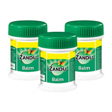 Deals, Discounts & Offers on  - Zandu Balm, 25ml X Pack of 3, Ayurvedic balm For effective relief from Headache, Body Pain, Sprain and Cold