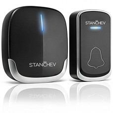 Deals, Discounts & Offers on Home Improvement - Stanchev Door Bell Wireless for Home,Wireless Door Bell Operating in 300m/1000 ft,IP44 Weatherproof Button,36 Melodies,4 Volume Levels with LED Indicator,Call Bell