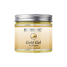 Deals, Discounts & Offers on Beauty Care - Nutriment Gold Gel For Unclogging Pores, Softening and Hydrating Skin, Paraben Free 250gram Suitable For all skin types