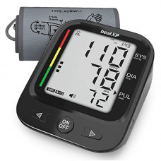 Deals, Discounts & Offers on  -  beatXP BP Machine - Fully Automatic BP Monitor Large Cuff Size - Memory Feature with Pulse Rate Detection - 1 Yr Warranty - Large Display Size (Black)