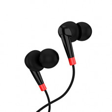 Deals, Discounts & Offers on Headphones - Nu Republic Squad Wired in Ear Earphone with Mic (Black & Red)