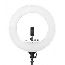 Deals, Discounts & Offers on Electronics - FRIWOL 14 inch Big Led Ring Light For Photo and Video Shoot with Tripod Stand Compatible with All Smartphone & Others Devices, White (MST-1425)