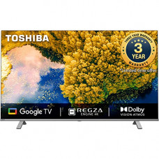 Deals, Discounts & Offers on Televisions - Toshiba 139 cm (55 inches) Bezelless Series 4K Ultra HD Smart LED Google TV 55C350LP (Black)