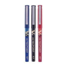 Deals, Discounts & Offers on Stationery - Pilot V7 Liquid Ink Roller Ball Pen (1 Blue + 1 Black + 1 Red)