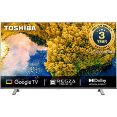 Deals, Discounts & Offers on Televisions - Toshiba 108 cm (43 inches) Bezelless Series 4K Ultra HD Smart LED Google TV 43C350LP (Silver)