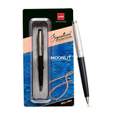 Deals, Discounts & Offers on Stationery - Cello Signature Moonlit Ball Pen | Blue Ball Pen | Pack of 1 | Best Ball Pens