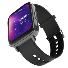 Deals, Discounts & Offers on Mobile Accessories - Hammer Pulse 3.0 Bluetooth Calling Smart Watch with IP67 Rating & 1.69 Large Display with SpO2 Monitoring, Full Touch Screen & Multiple Watch Faces with Camera & Music Control (Black)