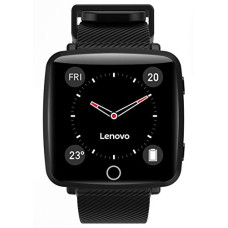 Deals, Discounts & Offers on Mobile Accessories - Lenovo Carme HW25P SmartWatch- Black (7 Days Battery Life_IP68)