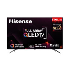 Deals, Discounts & Offers on Televisions - [ICICI, Kotak & Citi Credit Card EMI] Hisense 139 cm (55 inches) 4K Ultra HD Smart Certified Android QLED TV 55U6G (Metal Gray)