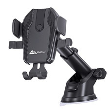 Deals, Discounts & Offers on Mobile Accessories - WeCool C1 Car Mobile Holder with One Click Technology,360 Rotational, Strong Suction Cup,Compatible with 4 to 6 Inch Devices, Wildshield and Dashboard Mobile Holder