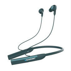 Deals, Discounts & Offers on Headphones - Blaupunkt BE100 Wireless Bluetooth Neckband with Ultra-Long 100 Hrs Playtime I 600mAh Battery I Vibration Call Alert I Real Time Monitoring I Turbo Volt Charging with Magnetic Eartips (Green)