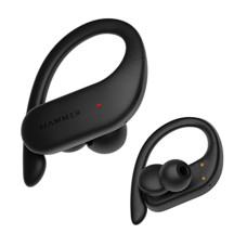 Deals, Discounts & Offers on Headphones - Hammer KO 2.0 Wireless Bluetooth in Ear True Wireless Earbuds with Mic (Black)