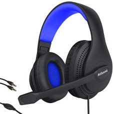 Deals, Discounts & Offers on  - AirSound Alpha-4 Stereo Gaming Headset For Noise Cancelling Over-Ear Headphones| Adjustable Mic, Bass Surround, Soft Memory Earmuffs