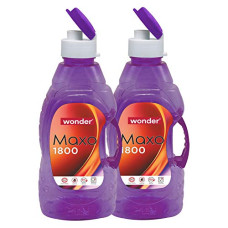 Deals, Discounts & Offers on  - Wonder Plastic Maxo 1800 Fliptop Fridge Bottle Set, 2 pc Set 1800 ml, Purple Color, Made In India, KBS02604