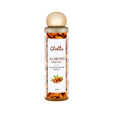 Deals, Discounts & Offers on Lubricants & Oils - Globus Naturals Almond Body Massage Oil 100 ml, nourishing, relaxing & aromatic oil, with natural & organic-mustard oil, sunflower oil, wheat germ oil and cow ghee, Toxin Free, Vegan