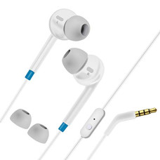 Deals, Discounts & Offers on Headphones - Carvaan Saregama GX01 Wired In Ear Earphone with Mic (Classic White)