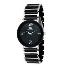 Deals, Discounts & Offers on Men - IIK COLLECTION Round Studded Dial Metalic Bracelet Chain Strap Analogue Wrist Watch For Men and Boys