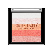 Deals, Discounts & Offers on Beauty Care - Swiss Beauty Brick Highlighter | Highly-pigmented Powder Highlighter + Bronzer with Easy-to-blend Formula | Shade- 2 , 7g |