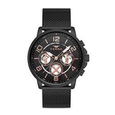 Deals, Discounts & Offers on Men - Ferro Multifunction Black Round Dial Men's Watch