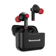 Deals, Discounts & Offers on Headphones - Honeywell Moxie V1000 5.0 Bluetooth Truly Wireless in Ear Earbuds with Mic Upto 12 Hours Playtime, Ipx4, Type-C Fast Charging, Voice Assistant (Black)